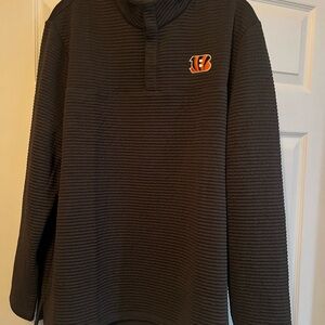 Cincinnati Bengals Benjy Snap 1/4 Zip Pullover